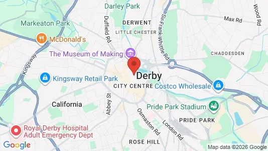 Apartments for rent in Derby - Derbyshire - Photo from Google Street View