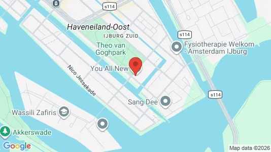 Apartments for rent i Amsterdam Zeeburg - kort over placeringen