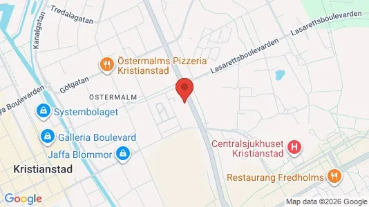 Apartments for rent in Kristianstad - Photo from Google Street View