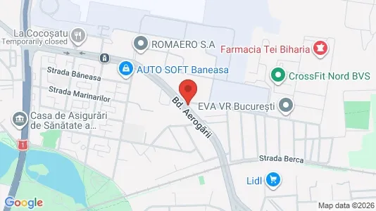 Apartments for rent i Bucharest - Sectorul 1 - kort over placeringen