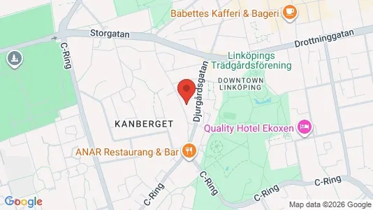 Apartments for rent i Linköping - kort over placeringen