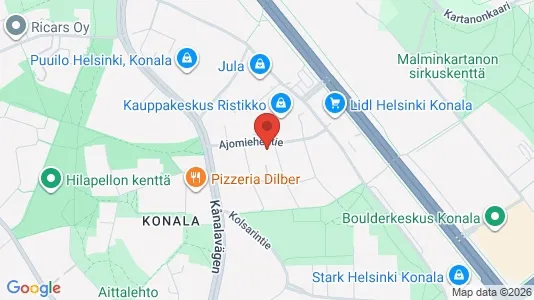 Apartments for rent i Helsinki Läntinen - kort over placeringen