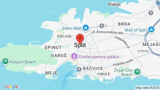 Apartments for rent in Split - Photo from Google Street View