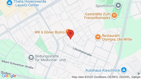 Apartments for rent i Bautzen - kort over placeringen