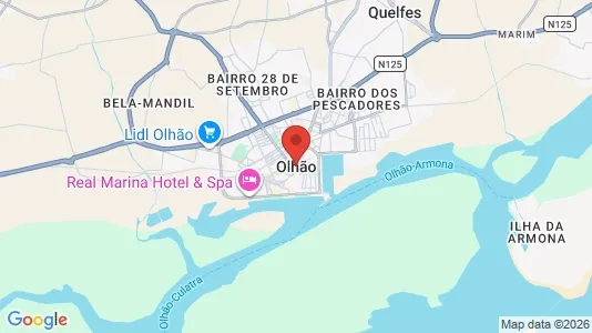 Apartments for rent in Olhão - Photo from Google Street View