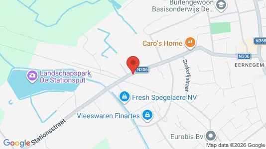 Apartments for rent i Ichtegem - kort over placeringen