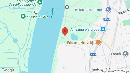Apartments for rent i Hemiksem - kort over placeringen