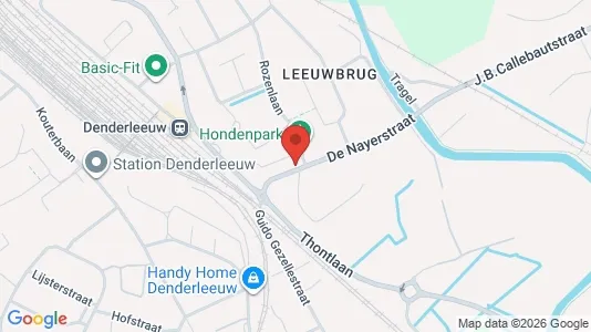 Apartments for rent i Denderleeuw - kort over placeringen