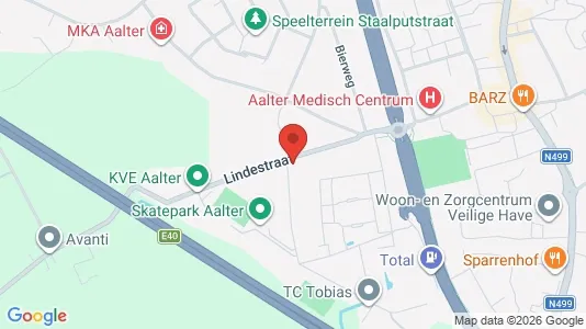 Apartments for rent i Aalter - kort over placeringen