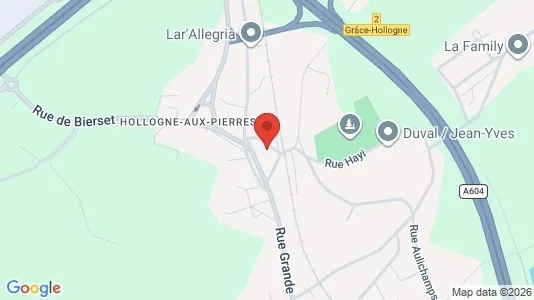 Apartments for rent i Grâce-Hollogne - kort over placeringen