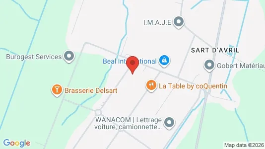 Apartments for rent i Fernelmont - kort over placeringen