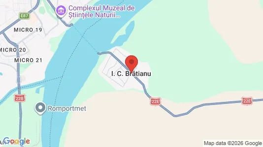 Apartments for rent i I.C. Brătianu - kort over placeringen
