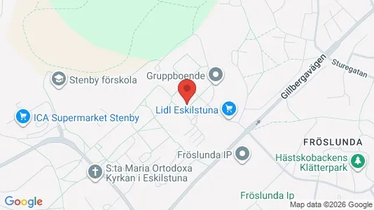 Apartments for rent i Eskilstuna - kort over placeringen