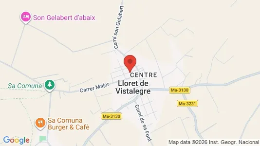 Apartments for rent in Lloret de Vistalegre - Photo from Google Street View