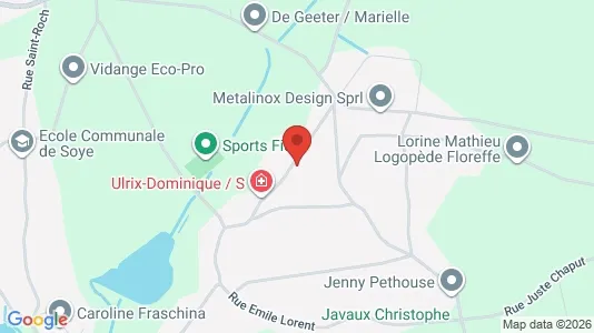 Apartments for rent i Floreffe - kort over placeringen