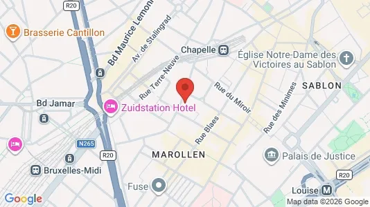 Apartments for rent i Stad Brussel - kort over placeringen