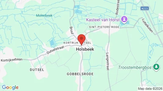 Houses for rent i Holsbeek - kort over placeringen