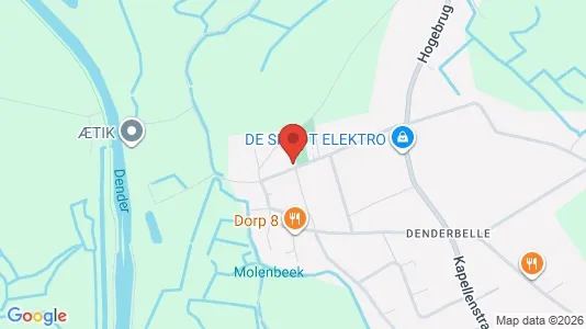 Apartments for rent i Lebbeke - kort over placeringen