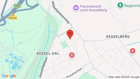 Apartments for rent i Leuven - kort over placeringen