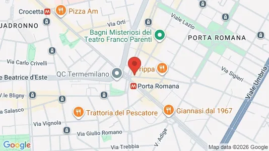 Apartments for rent i Milano Zona 4 - Vittoria, Forlanini - kort over placeringen