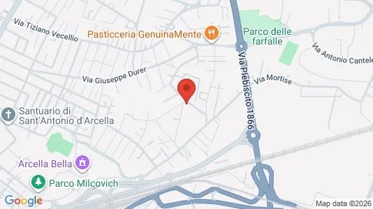 Rooms for rent i Padua - kort over placeringen