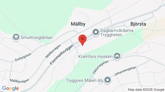 Apartments for rent i Kramfors - kort over placeringen