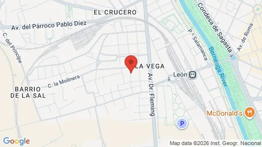 Rooms for rent in León - Photo from Google Street View