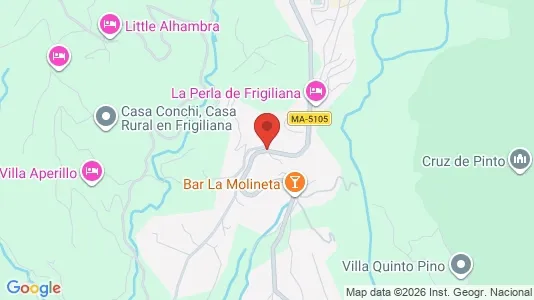 Apartments for rent i Frigiliana - kort over placeringen