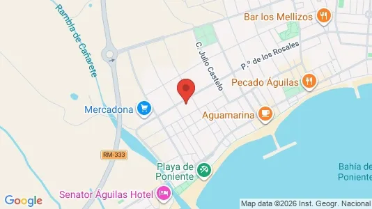 Apartments for rent in Águilas - Photo from Google Street View