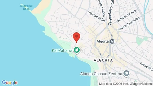 Apartments for rent i Getxo - kort over placeringen