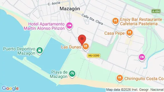 Apartments for rent i Palos de la Frontera - kort over placeringen
