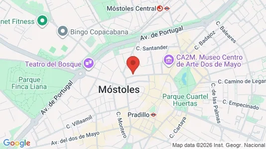 Rooms for rent in Móstoles - Photo from Google Street View