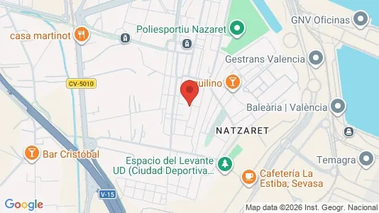 Apartments for rent i la Punta - kort over placeringen