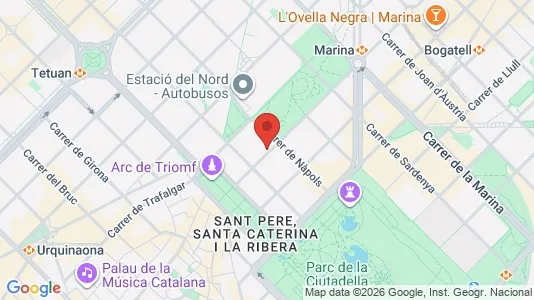 Apartments for rent in Barcelona Sant Martí - Photo from Google Street View