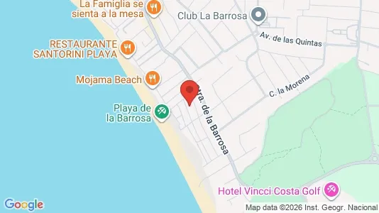 Apartments for rent i Chiclana de la Frontera - kort over placeringen