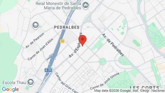 Apartments for rent in Barcelona Sarrià-St. Gervasi - Photo from Google Street View