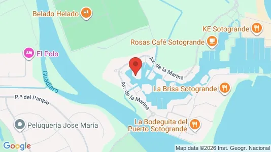 Apartments for rent i San Roque - kort over placeringen