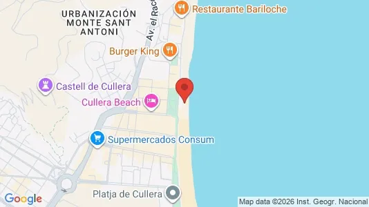 Apartments for rent in Cullera - Photo from Google Street View