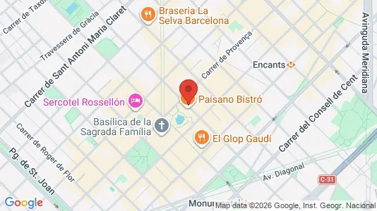 Apartments for rent in Barcelona Eixample - Photo from Google Street View