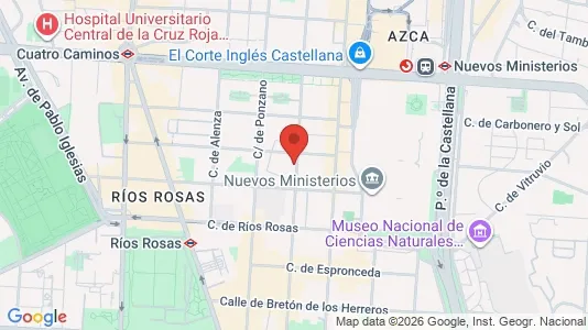 Apartments for rent in Madrid Chamberí - Photo from Google Street View