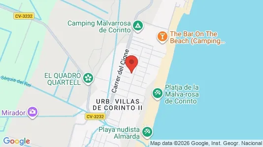 Apartments for rent i Canet d'En Berenguer - kort over placeringen