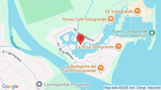 Apartments for rent i San Roque - kort over placeringen