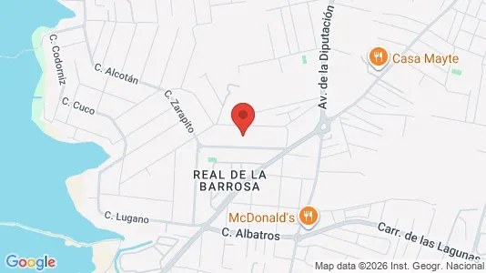 Apartments for rent i Chiclana de la Frontera - kort over placeringen