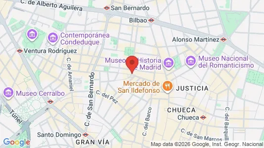 Apartments for rent in Madrid Centro - Photo from Google Street View