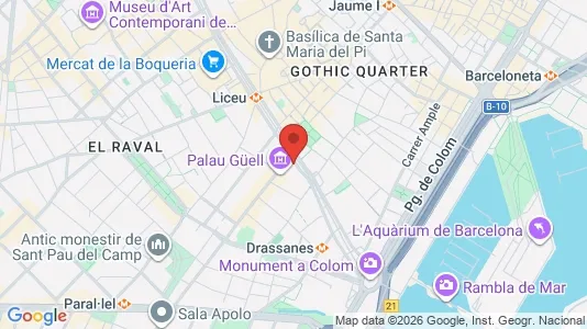 Apartments for rent in Barcelona Ciutat Vella - Photo from Google Street View