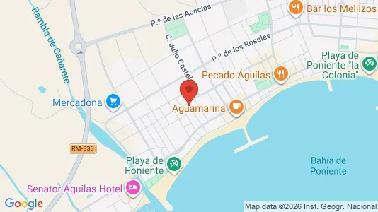 Apartments for rent in Águilas - Photo from Google Street View