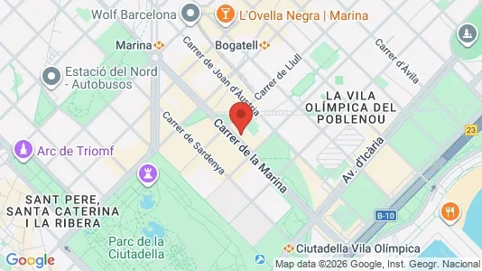 Apartments for rent in Barcelona Sant Martí - Photo from Google Street View