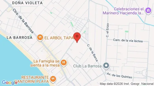 Apartments for rent i Chiclana de la Frontera - kort over placeringen