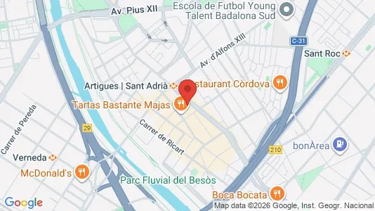 Apartments for rent in Badalona - Photo from Google Street View