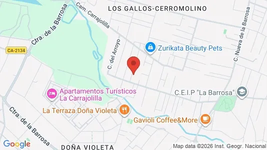 Apartments for rent i Chiclana de la Frontera - kort over placeringen